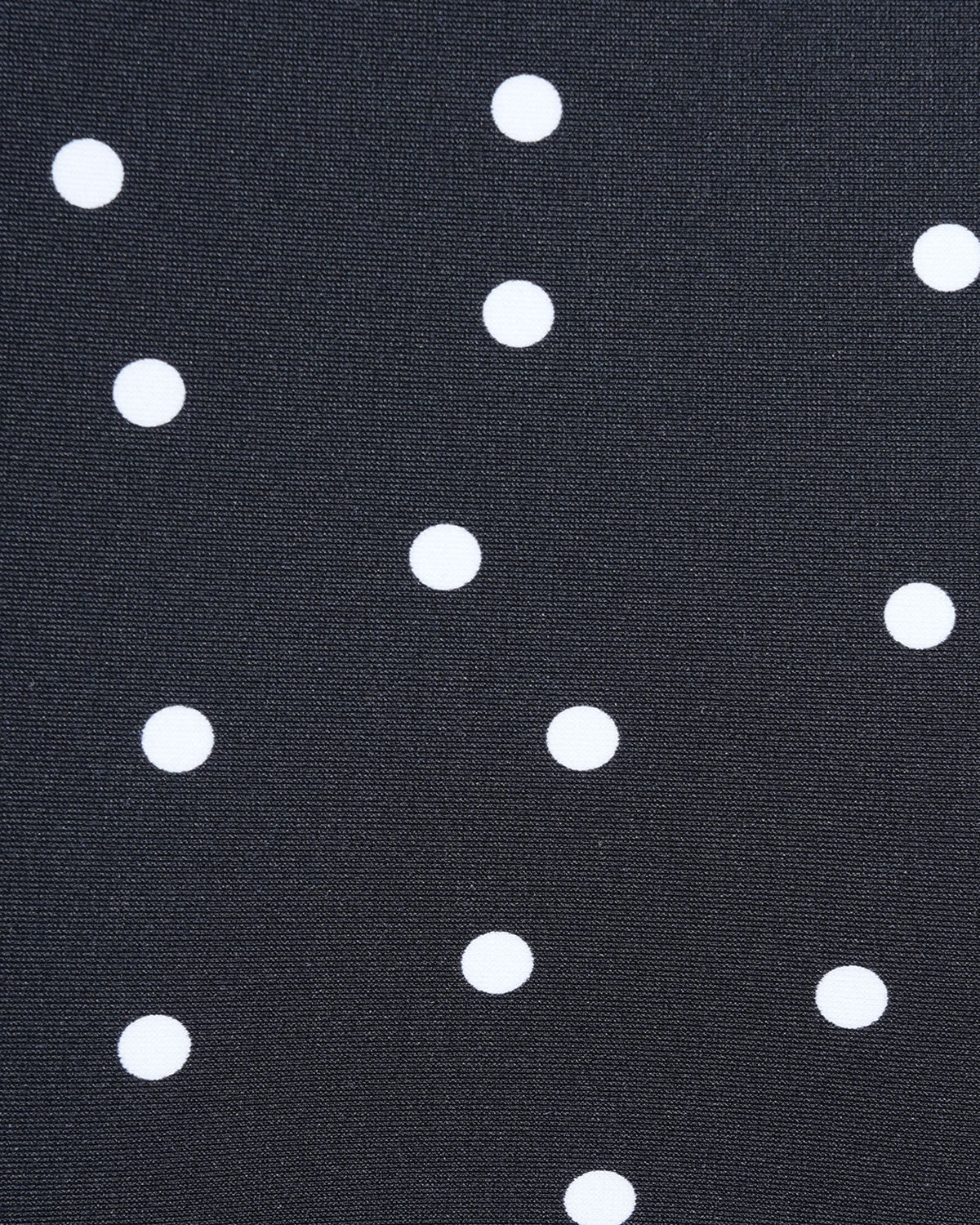 Siyah Polka Dots Bandeau Bikini Takımı