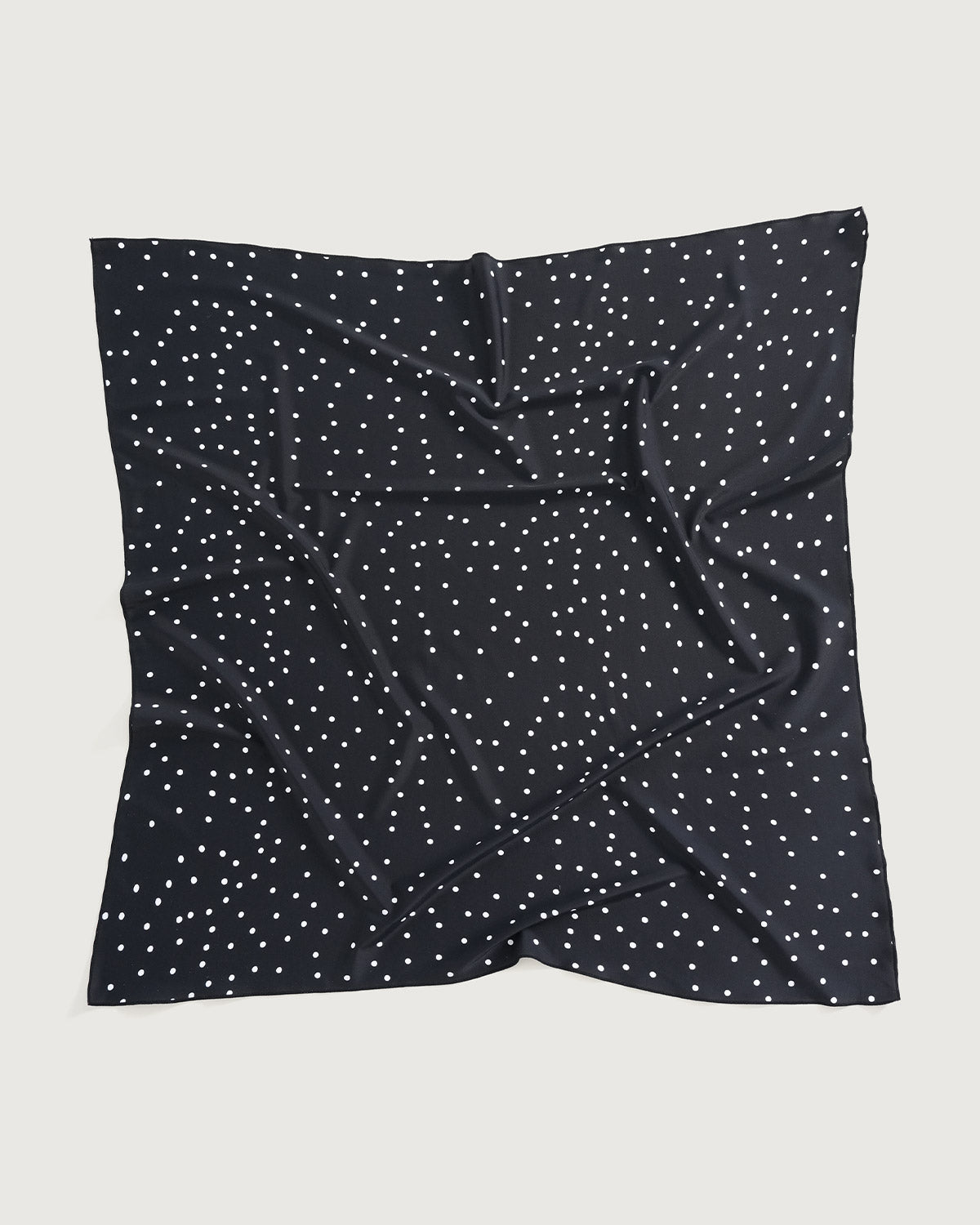 Siyah Polka Dots Şal