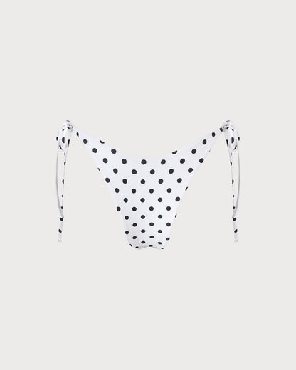 Puantiyeli Bağlamalı Bikini Altı