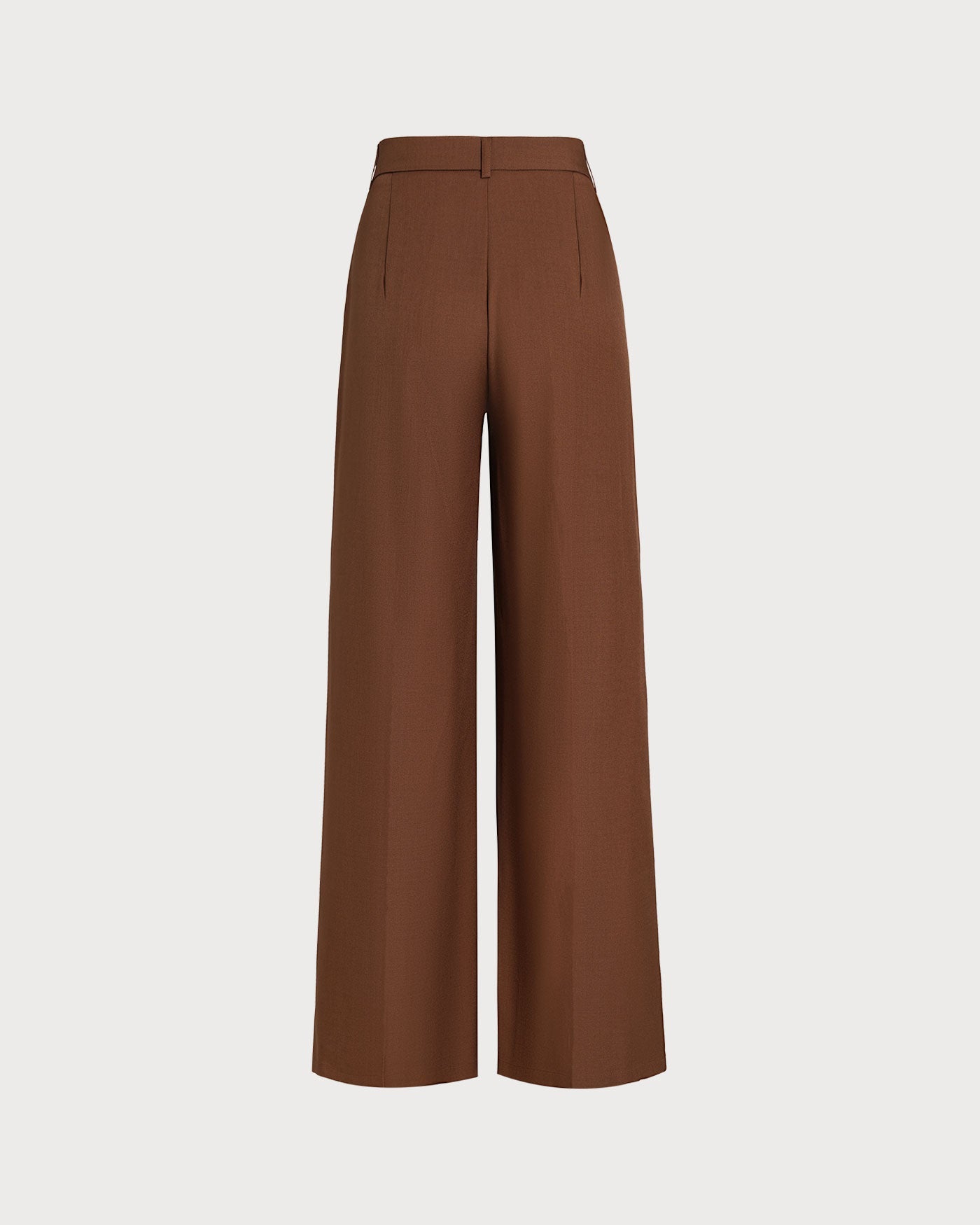 Karamel Normal Bel Düz Paça Pantolon