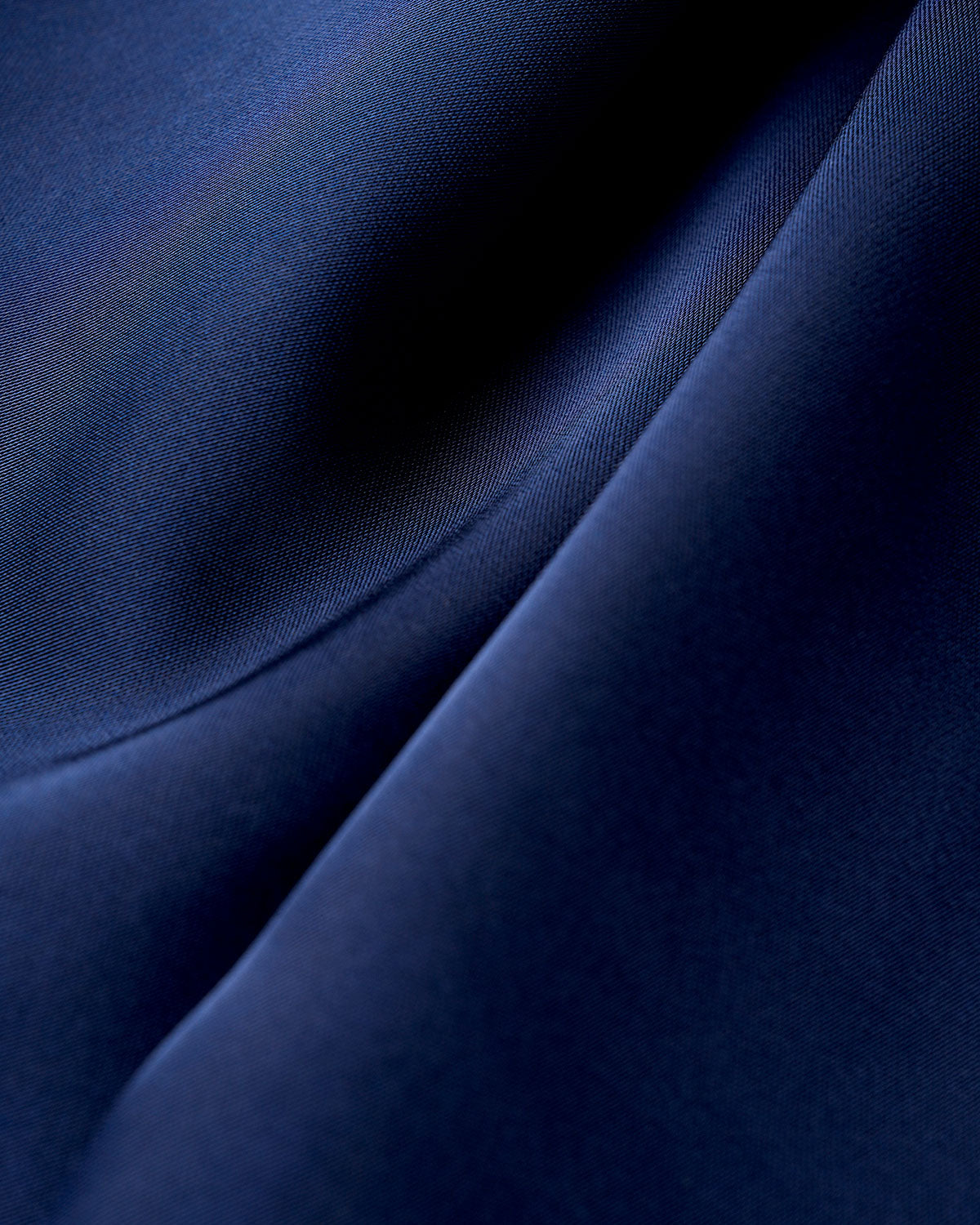 Lacivert A Kesim Slip Maxi Elbise