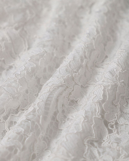 Beyaz Dantelli Collared Kolsuz Mini Elbise