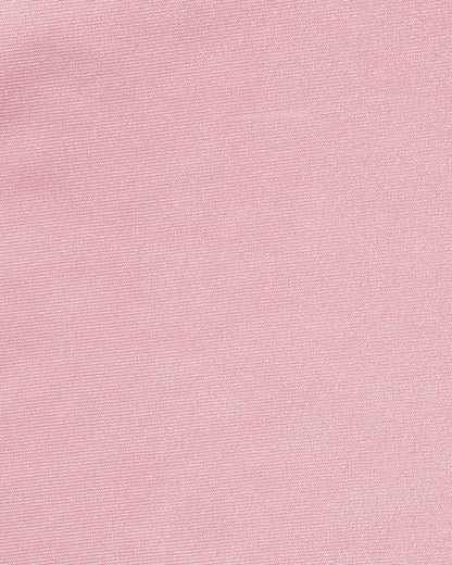 Pembe Boyundan Bağlamalı Halka Detaylı Büzgü Bağlamalı Bikini Takımı