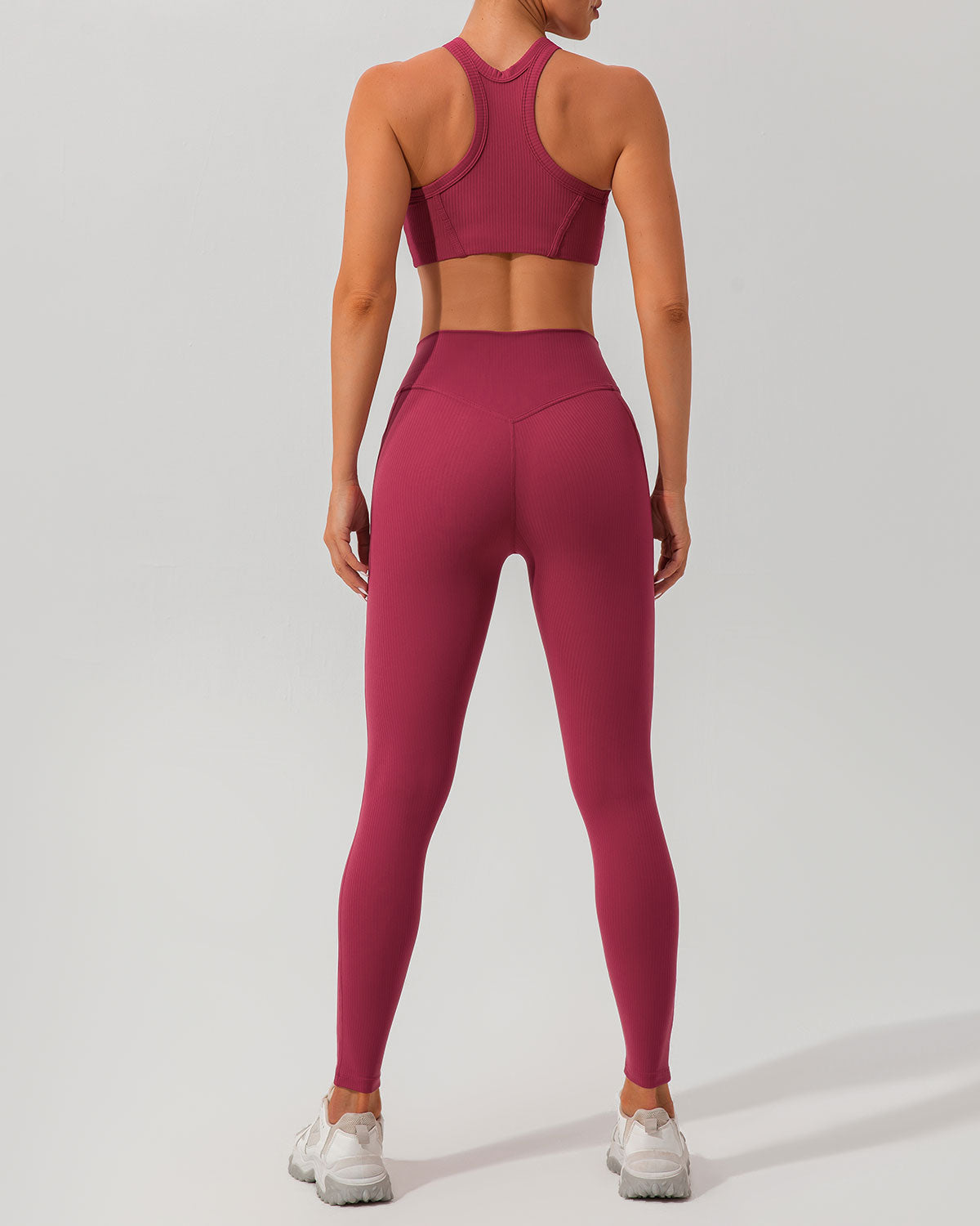 Kırmızı I Sırt Yoga Atlet