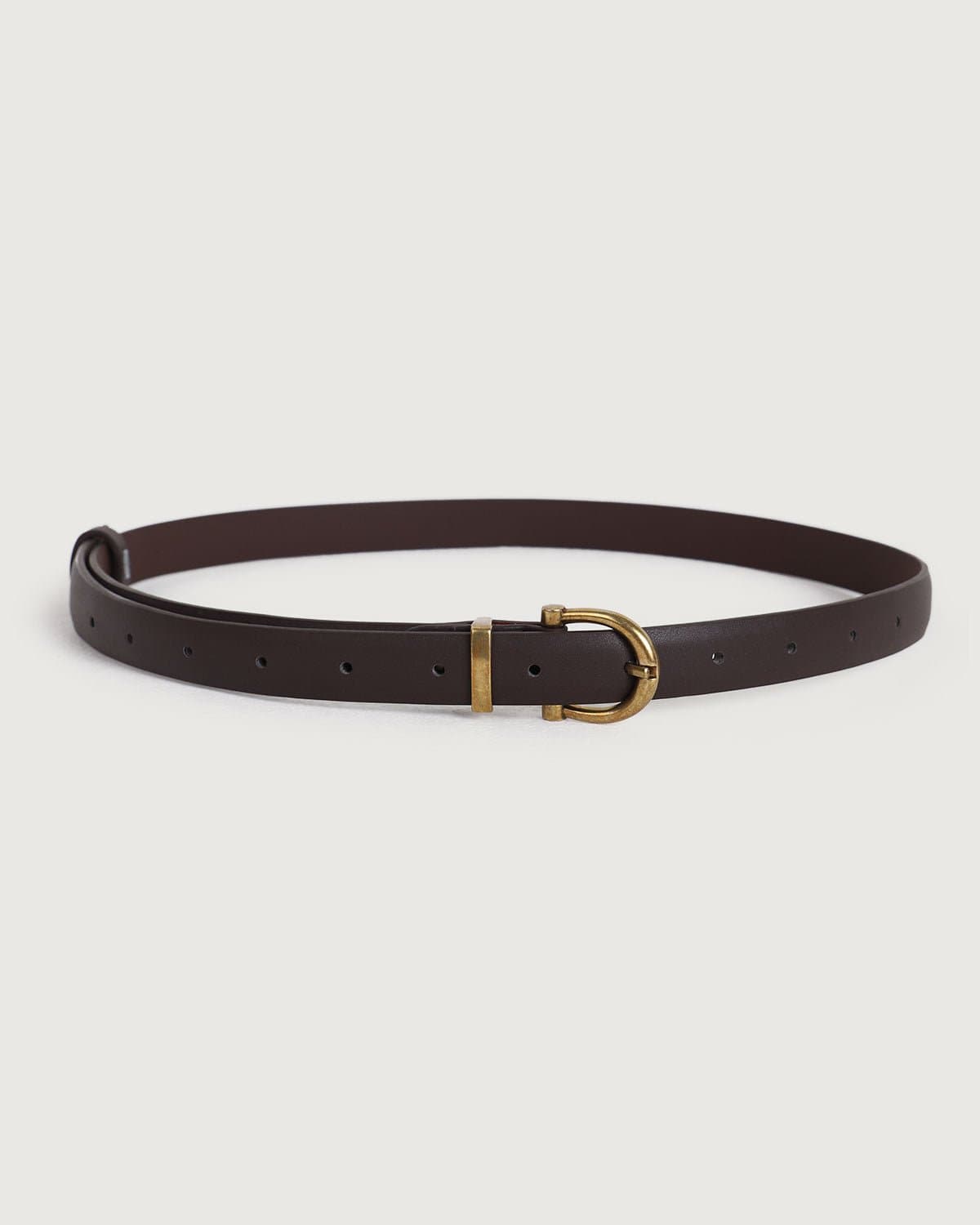 Horseshoe Altın Buckle Kemer