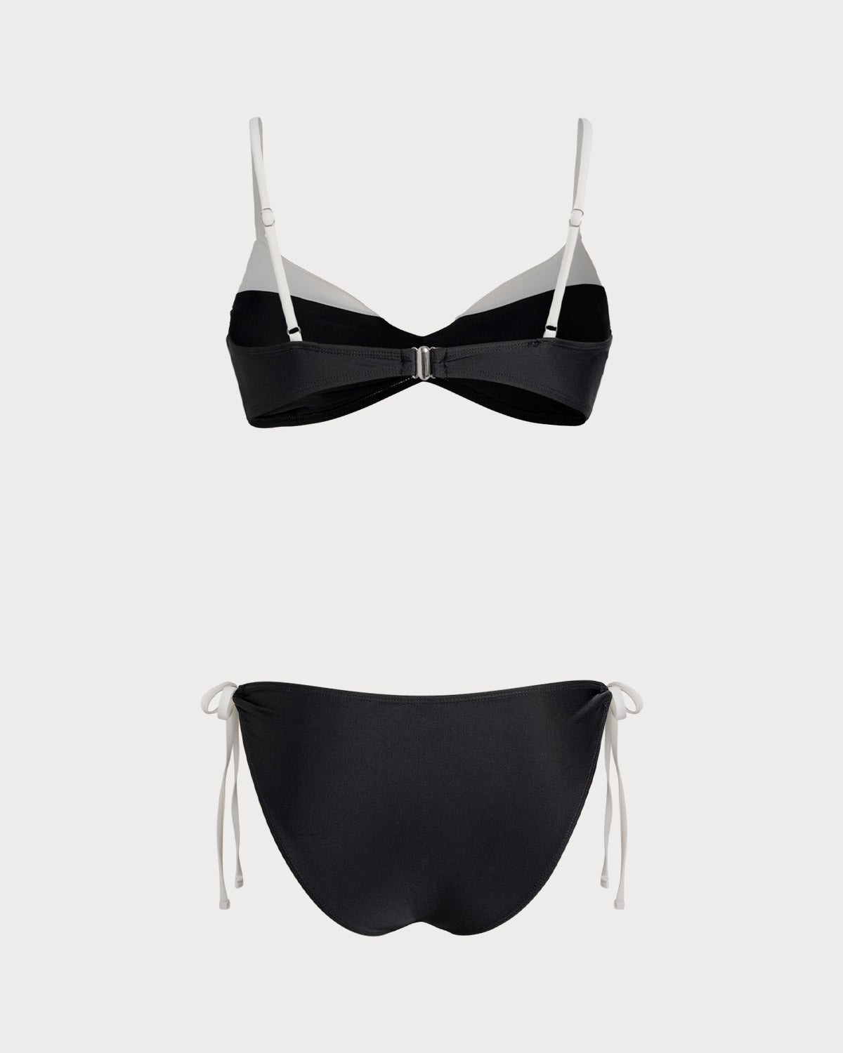 Siyah Kontrast Bralet Bikini Takımı