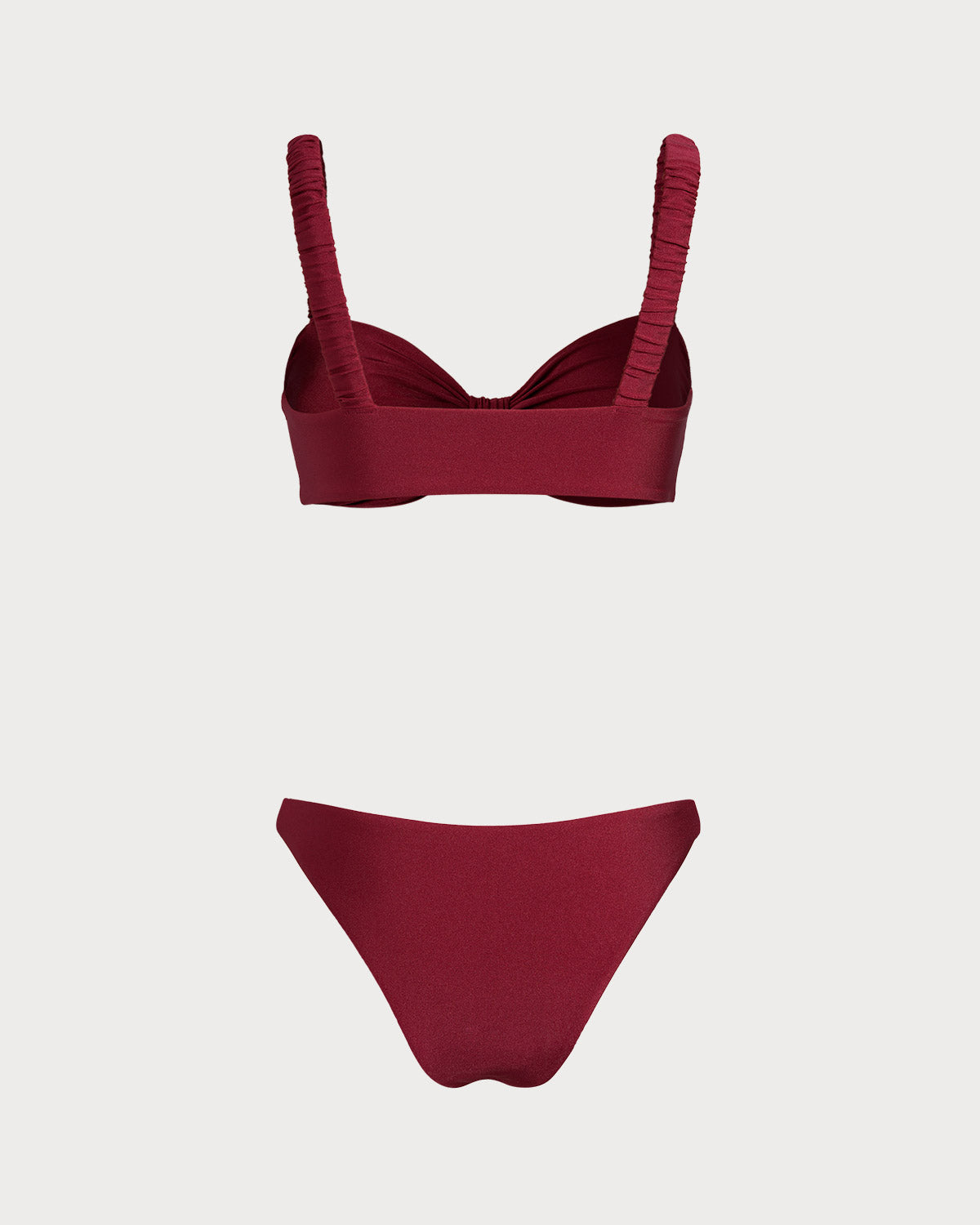 Kırmızı Bralet Bikini Takımı