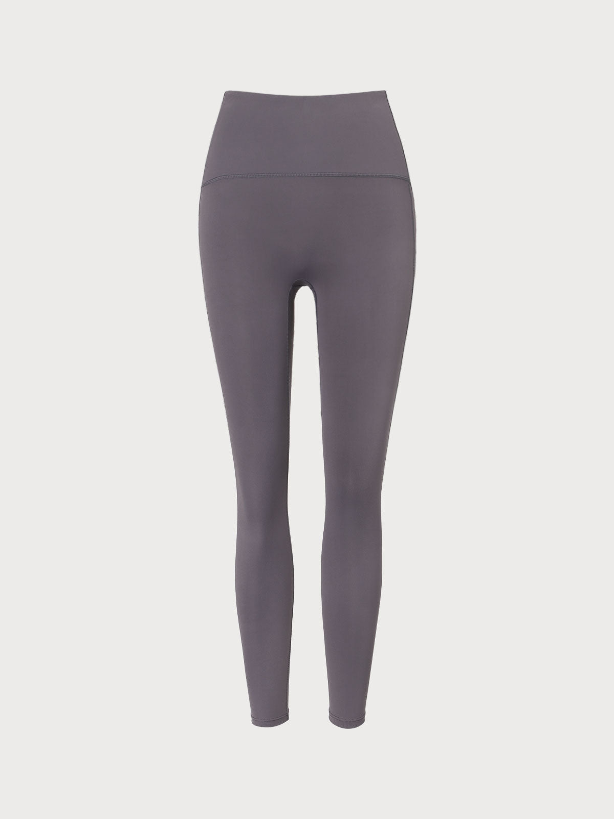 Gri Yüksek Bel Hızlı Kuruyan Leggings