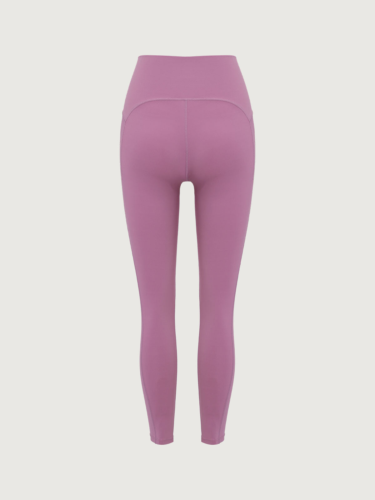 Pembe Yüksek Bel Hızlı Kuruyan Leggings