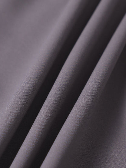 Gri Yüksek Bel Hızlı Kuruyan Leggings