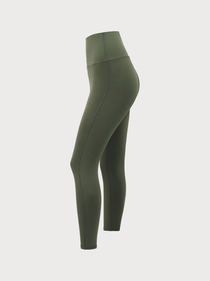 Yeşil Yüksek Esnek Leggings