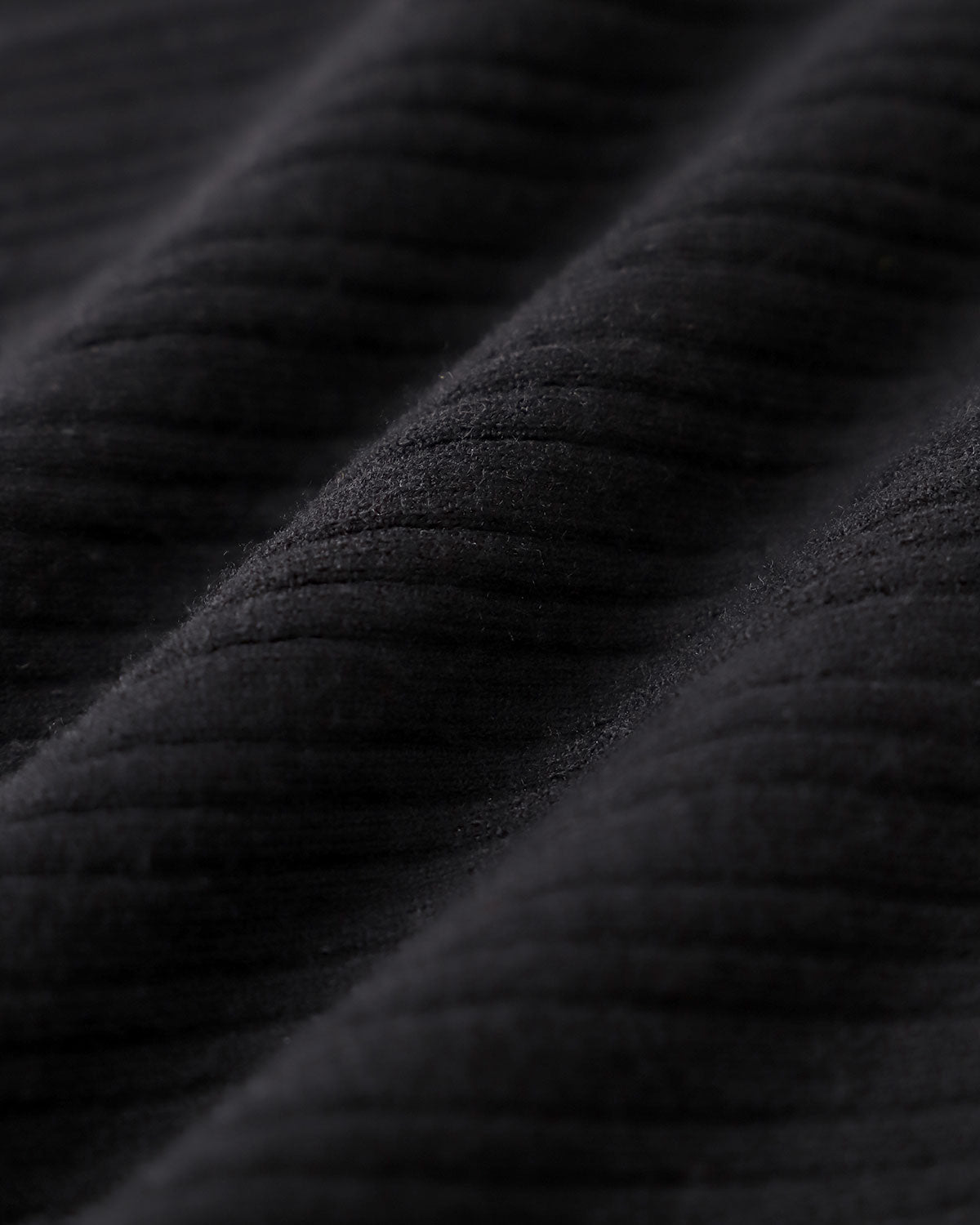 Siyah Yuvarlak Yaka Ribbed Mini Elbise