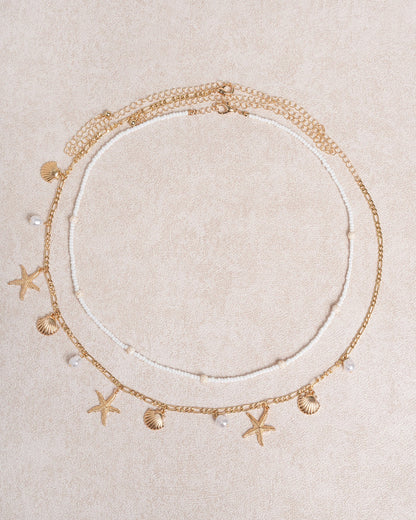 Seed Bead Bel Hizası Zincir Detaylı