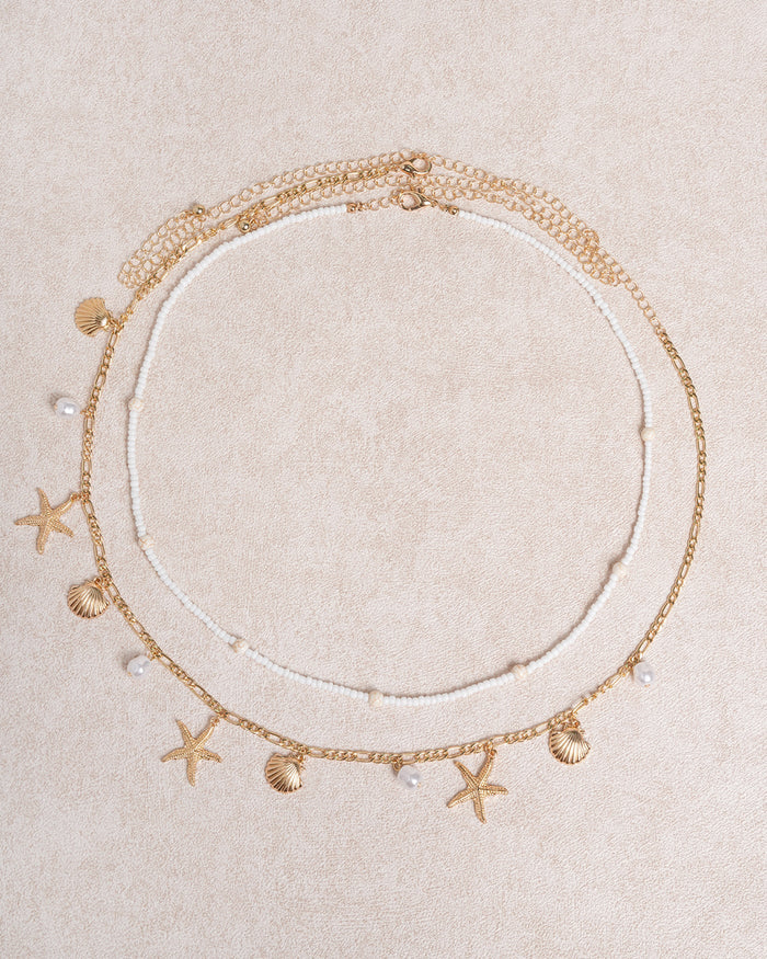 Seed Bead Bel Hizası Zincir Detaylı