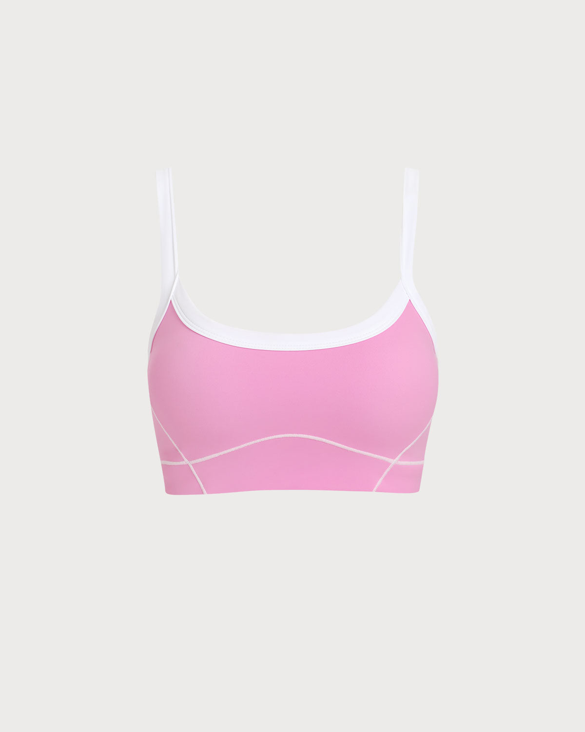 Pembe Contrast Yoga Atlet