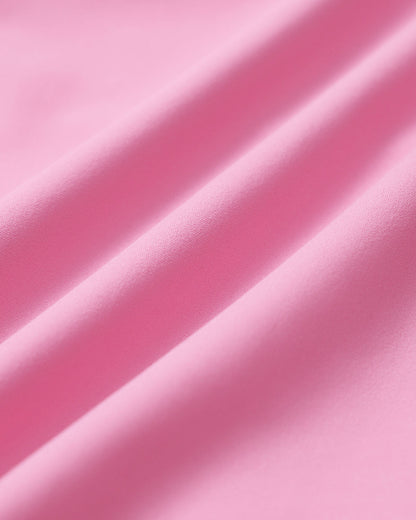 Pembe Contrast Yoga Atlet