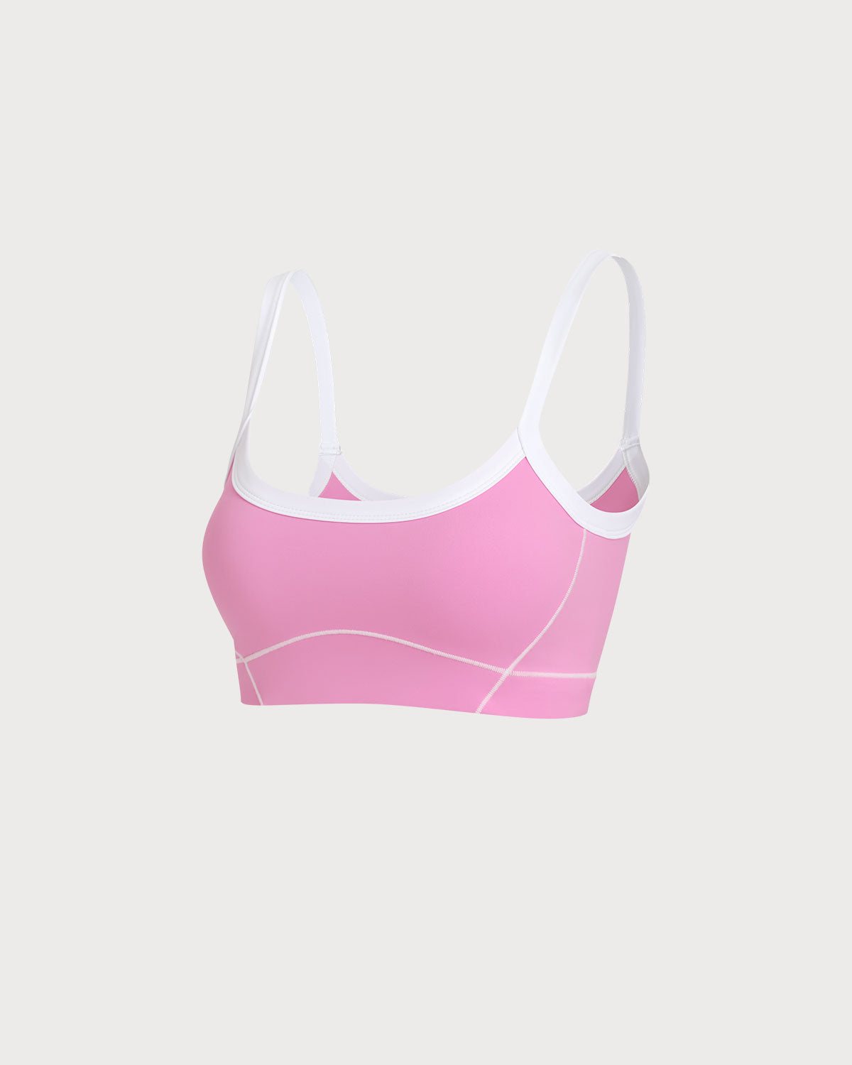 Pembe Contrast Yoga Atlet