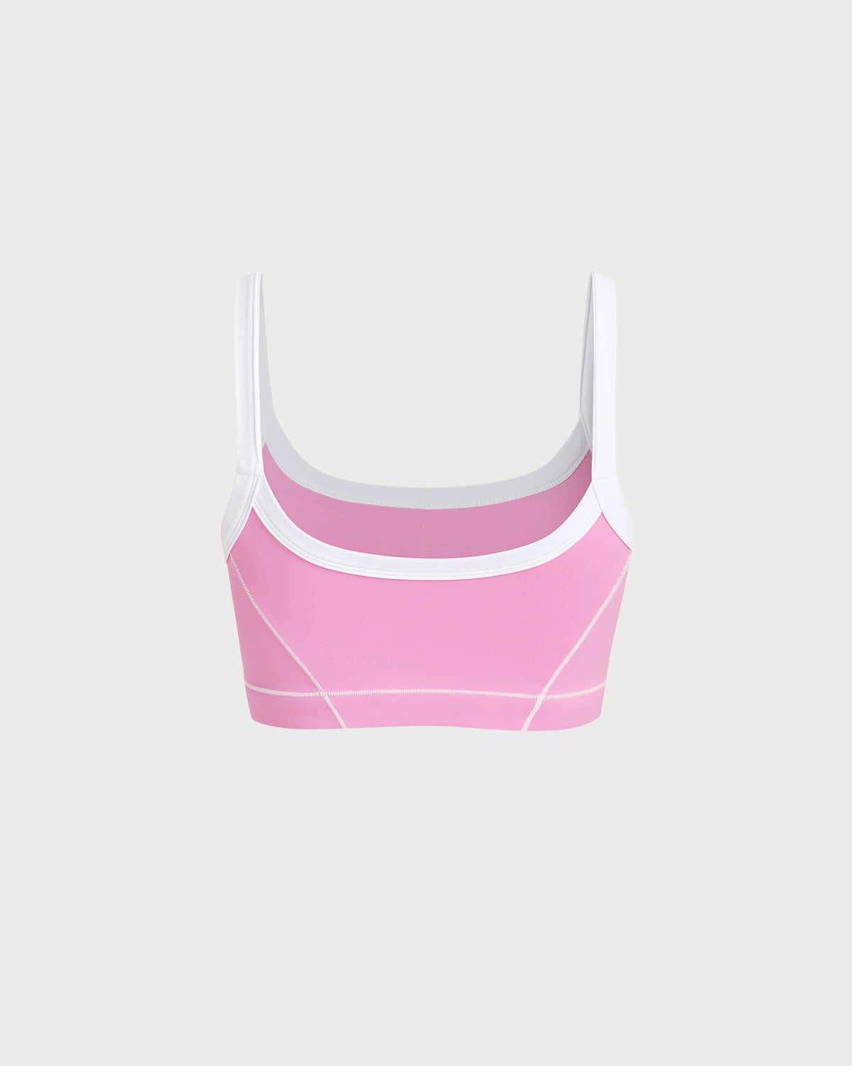 Pembe Contrast Yoga Atlet