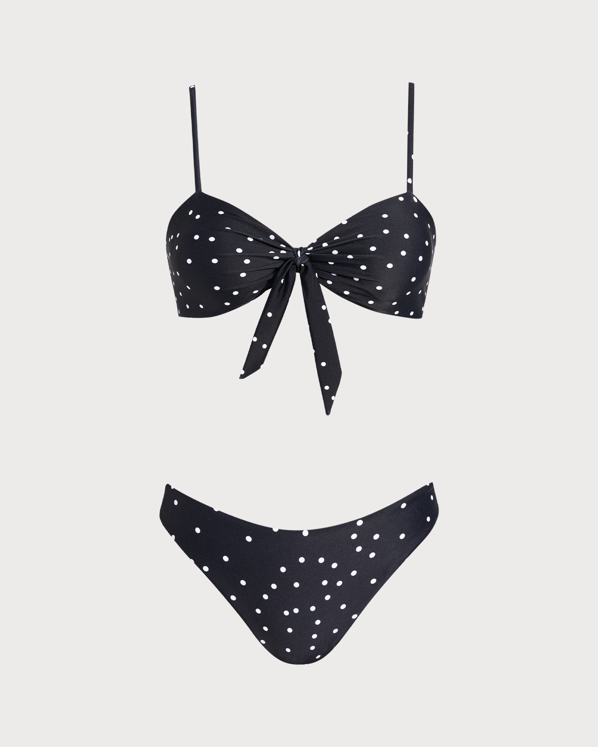 Siyah Puantiyeli Bikini Takımı