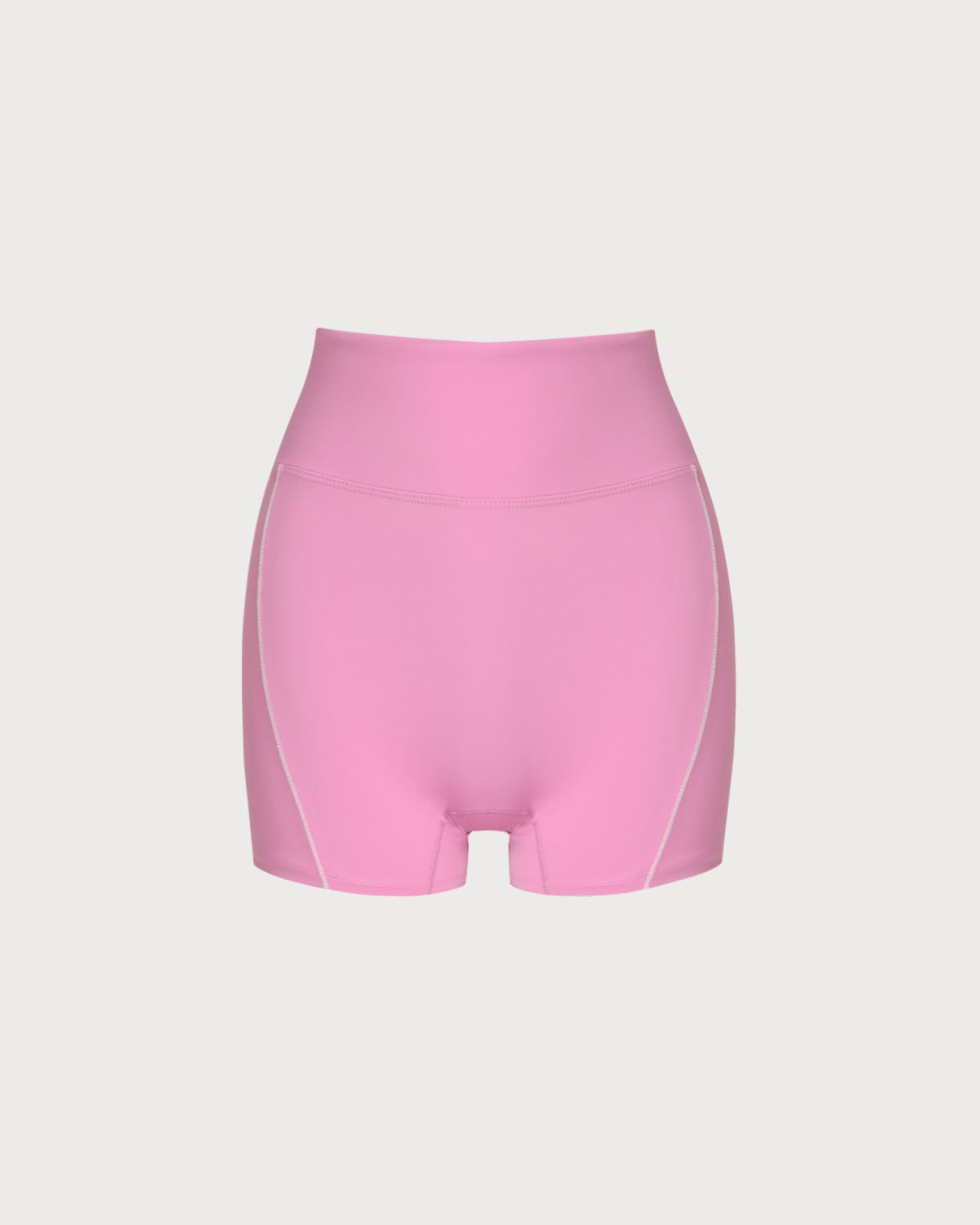 Pembe Yüksek Esnek Yoga Pantolon
