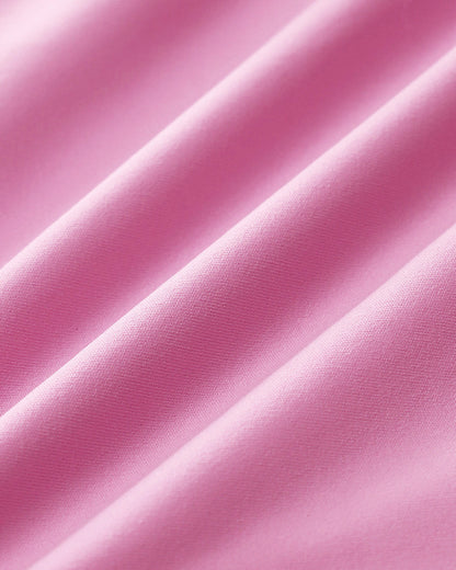 Pembe Yüksek Esnek Yoga Pantolon