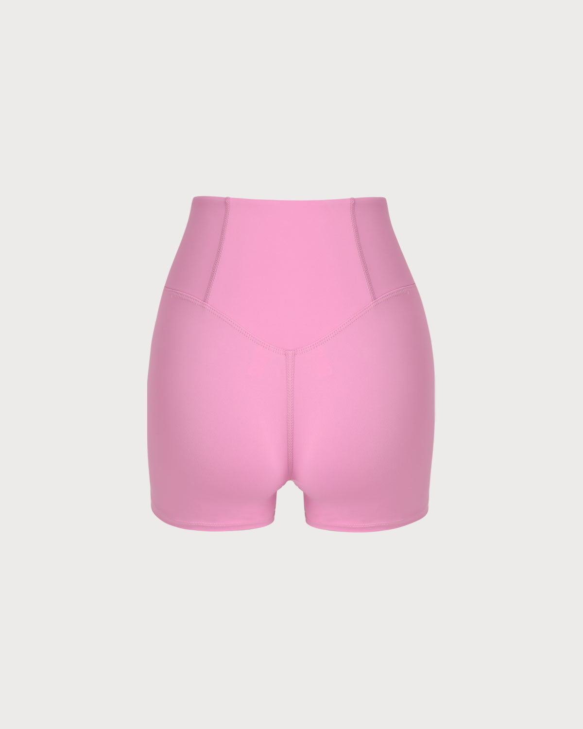 Pembe Yüksek Esnek Yoga Pantolon