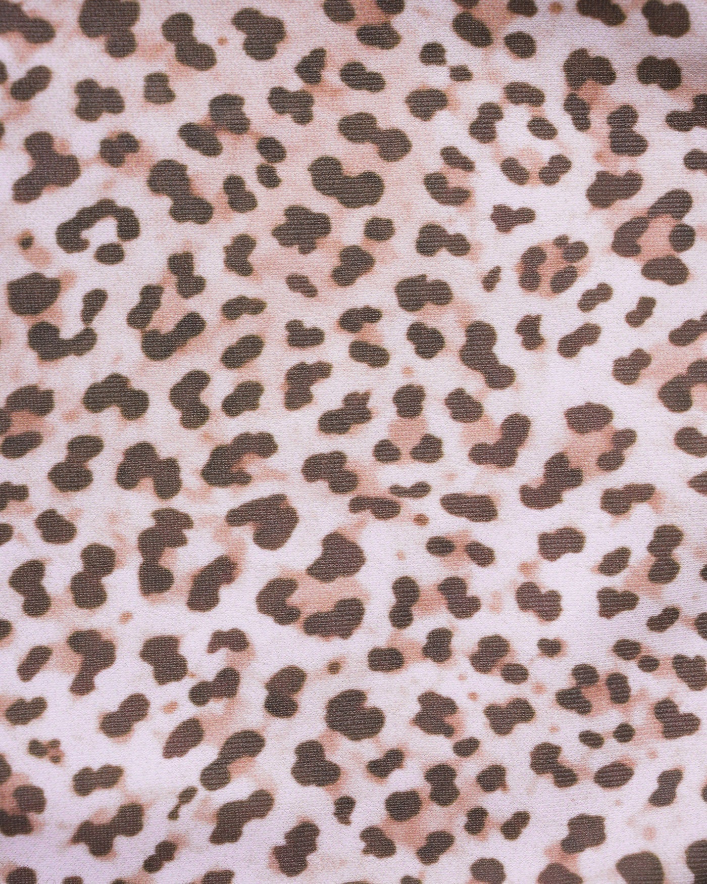 Leopar Desenli Desenli Boyundan Bağlamalı Bikini Takımı