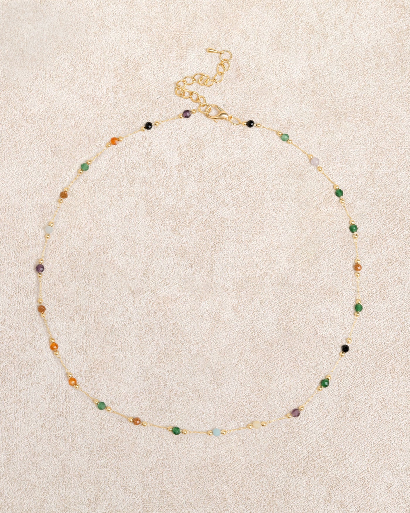 Altın Spacer Bead Kolye
