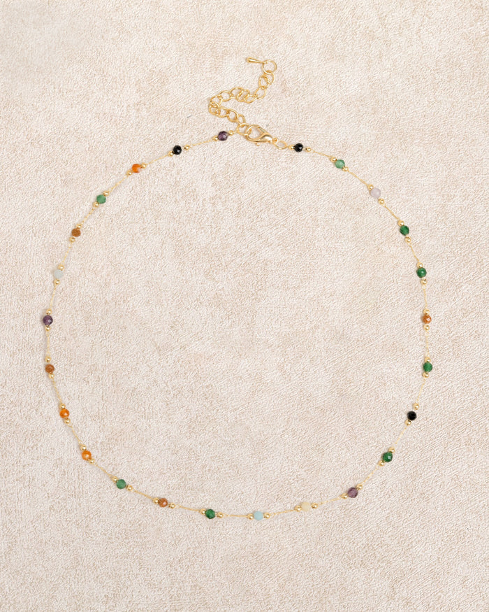 Altın Spacer Bead Kolye