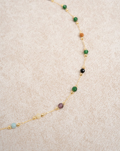 Altın Spacer Bead Kolye