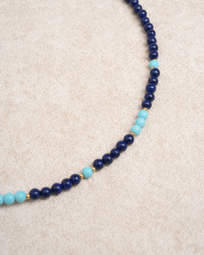 Mavi Lapis Lazuli Kolye
