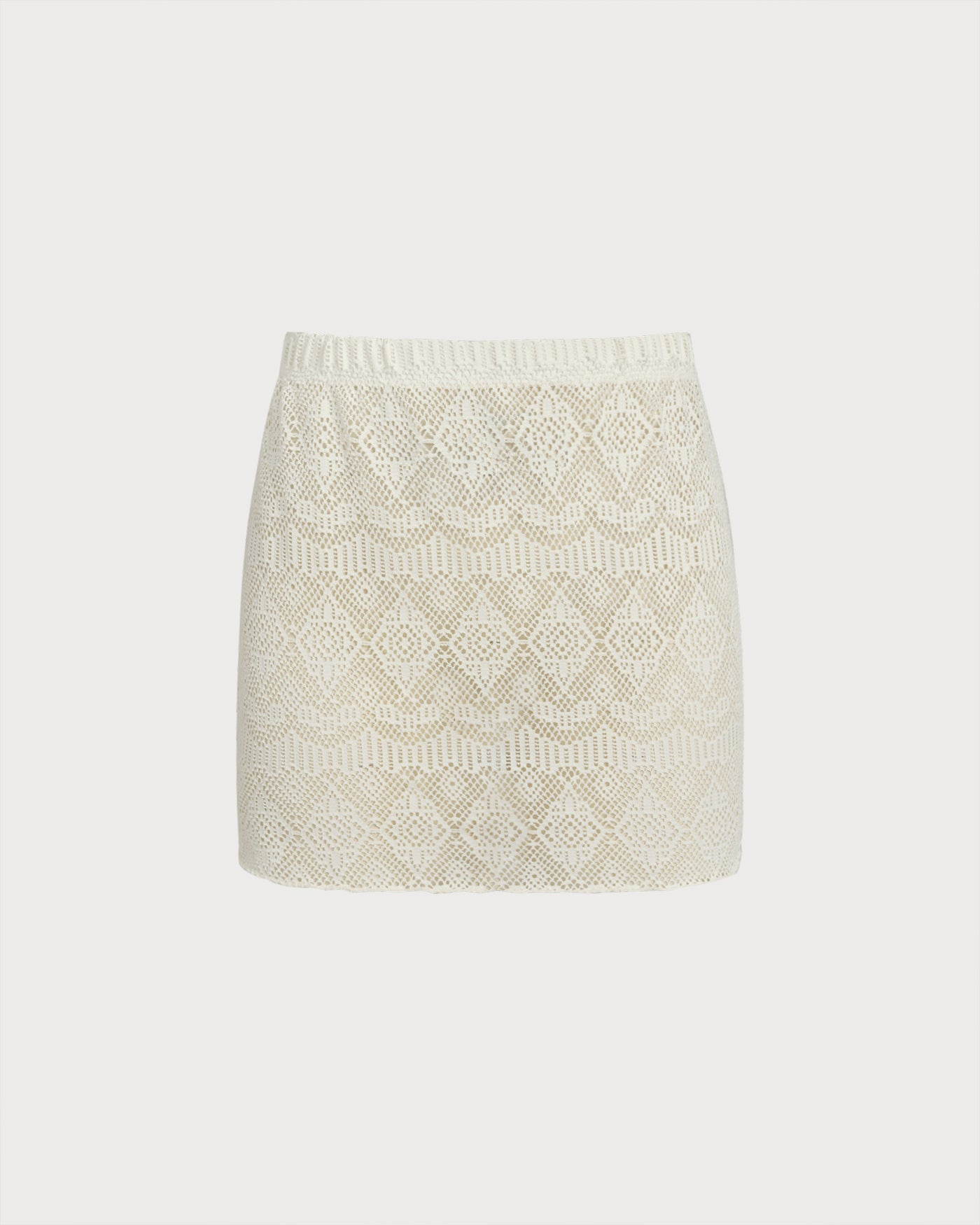 Beyaz Dokulu Balenli Three-Piece Set