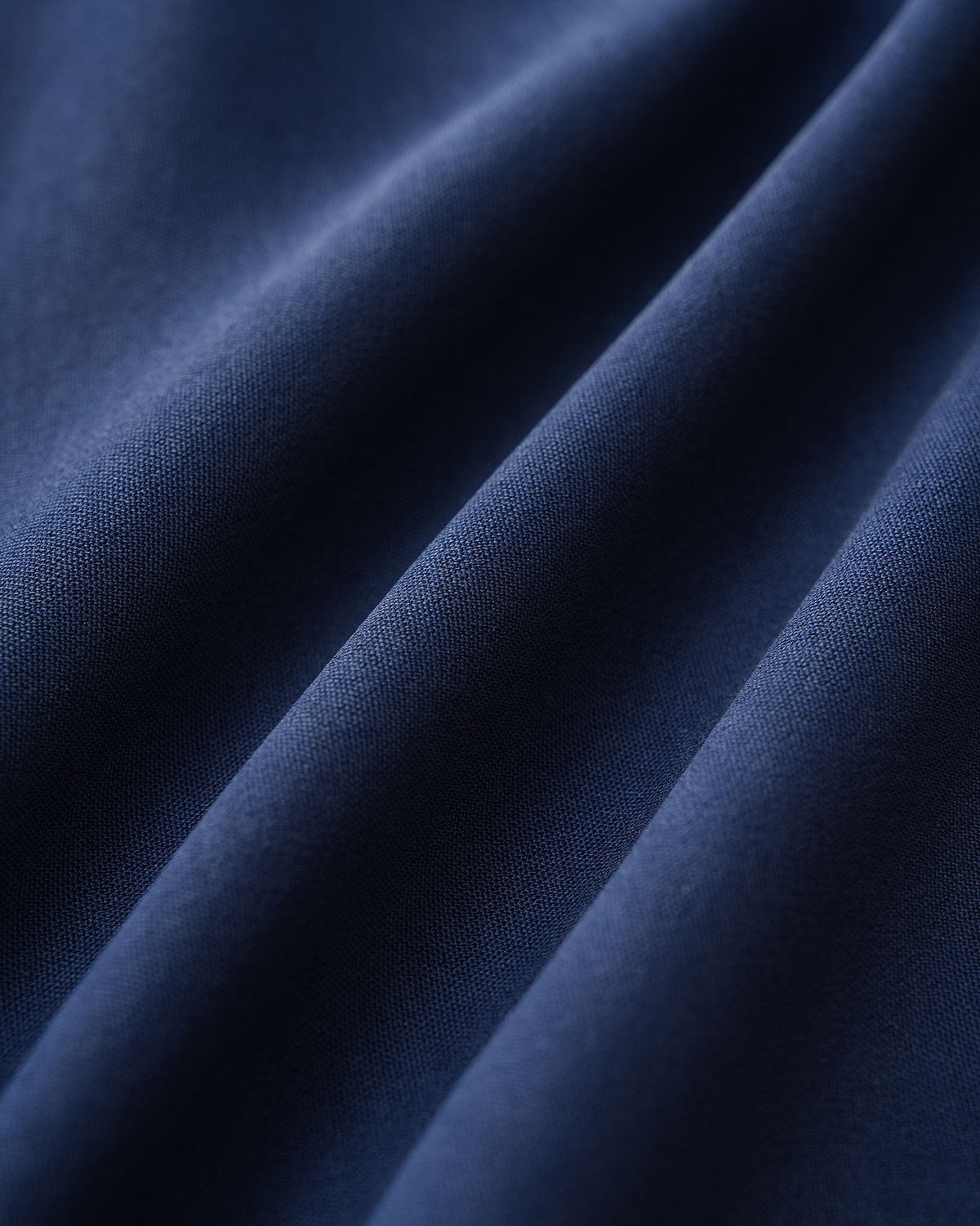 Mavi Yuvarlak Yaka Kısa Sleeve Maxi Elbise