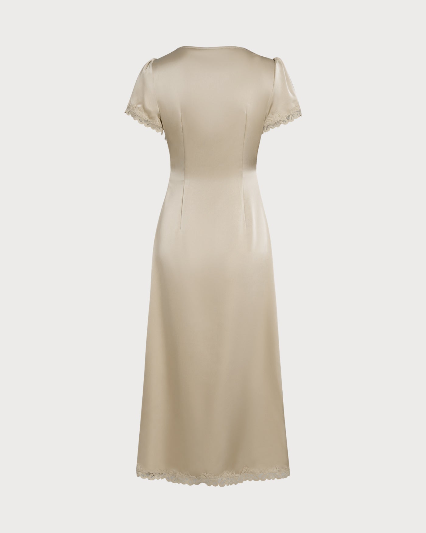 Kayısı Dantelli Tunik Maxi Dresses
