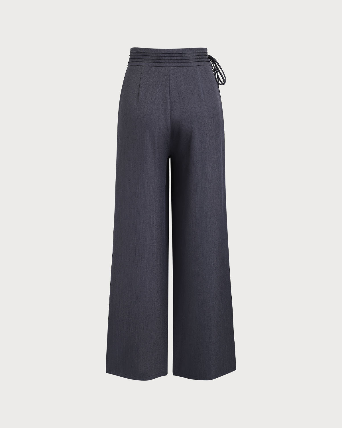 Gri Normal Bel Günlük Düz Paça Pantolon